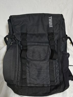 Thule Black Men's Tactical-Style Convertible Backpack